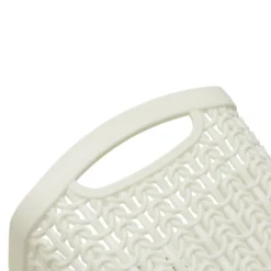 Loop Ivory Set Of 3 1.5L Rectangular Storage Baskets -Julian Charles 13 358WH 4