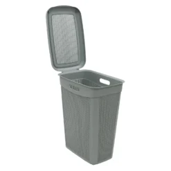 Loop Grey 43L Slim Laundry Basket -Julian Charles 13 365GY 2