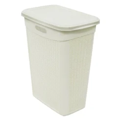Loop Ivory 43L Slim Laundry Basket