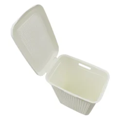 Loop Ivory 43L Slim Laundry Basket -Julian Charles 13 365WH 3