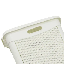 Loop Ivory 43L Slim Laundry Basket -Julian Charles 13 365WH 4