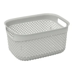 Droplette Ice Grey 3.3L Storage Basket