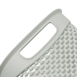 Droplette Ice Grey 3.3L Storage Basket -Julian Charles 13 384IG 3