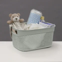 Droplette Ice Grey 9L Storage Basket -Julian Charles 13 393IG 5
