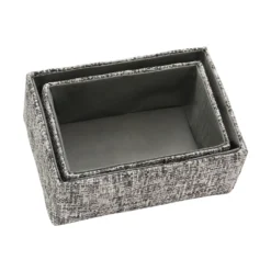 Urban Set Of 2 Rectangular Paper Storage Baskets -Julian Charles 13 420 2