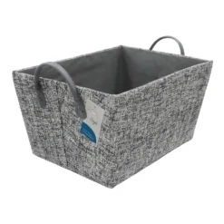 Urban Rectangular Paper Storage Basket With Handles -Julian Charles 13 425 4