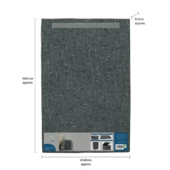 Shadow Fabric Foldable Laundry Hamper -Julian Charles 13 447 7