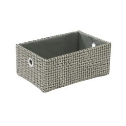 Silva Set Of 3 Rectangular Fabric Storage Baskets -Julian Charles 13 461 2