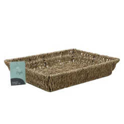 Seagrass Rectangular Storage Tray -Julian Charles 15 415 4