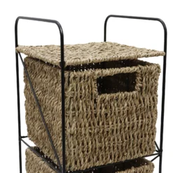 Seagrass 3 Drawer Storage Tower -Julian Charles 15 417 2