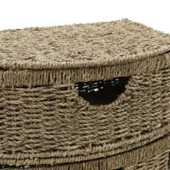 Seagrass 4 Drawer Bow Front Storage Tower -Julian Charles 15 437 2