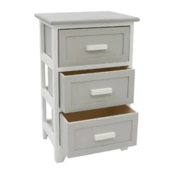 Abingdon Grey 3 Drawer Storage Unit -Julian Charles 17 220 1 1