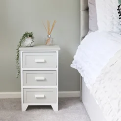 Abingdon Grey 3 Drawer Storage Unit -Julian Charles 17 220 5