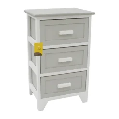 Abingdon Grey 3 Drawer Storage Unit -Julian Charles 17 220 6