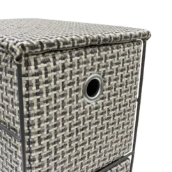 Silva 4 Drawer Narrow Fabric Storage Tower -Julian Charles 17 460 2