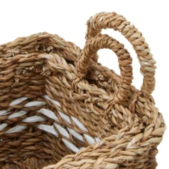 Lidi Set Of Two Square Seagrass Baskets -Julian Charles 1902061 mac 04 scaled