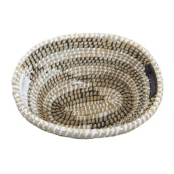Lidi Set Of Three Oval Handwoven Straw Baskets -Julian Charles 1902063 03 1500 x 1500