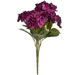 Purple Artificial Hydrangea Bouquet -Julian Charles 19063 b