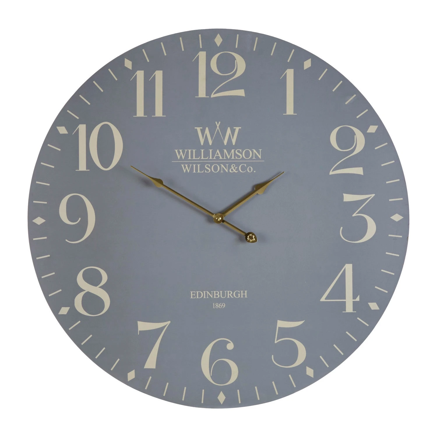 Destini Classical Grey Wall Clock 1 Destini Classical Grey Wall Clock