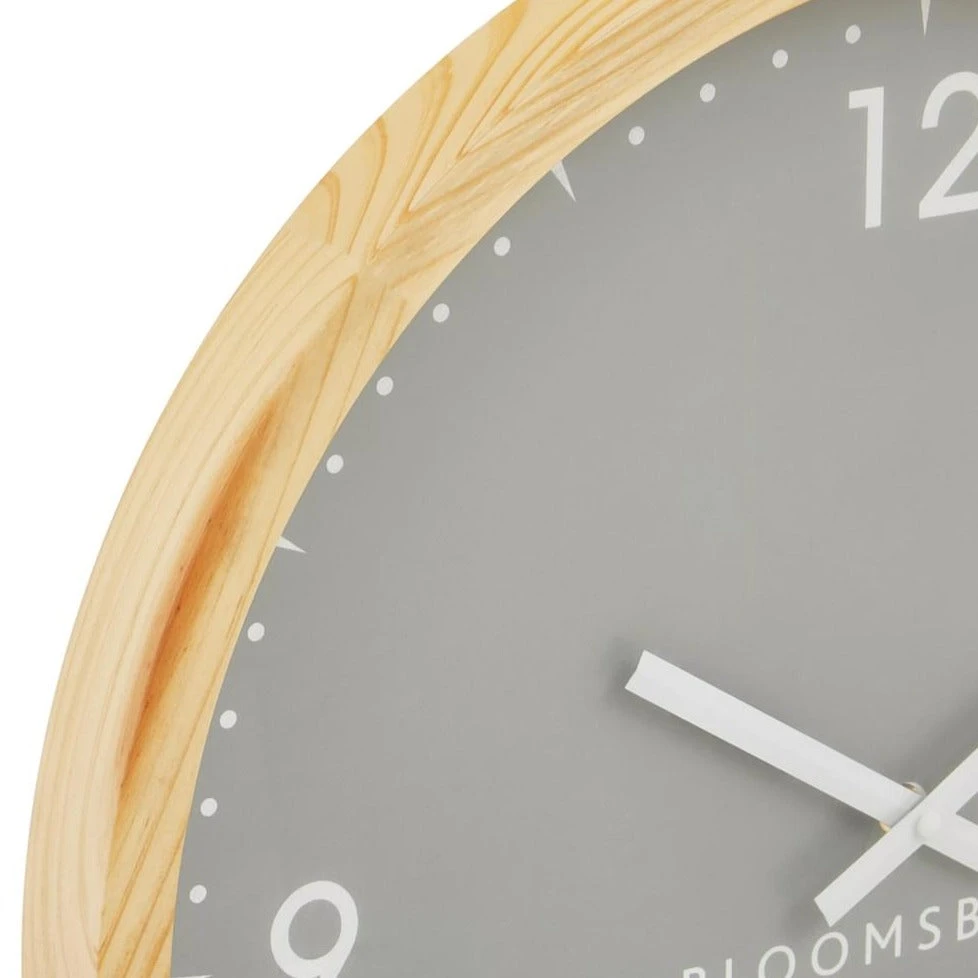 Vitus Grey Wall Clock 2 Vitus Grey Wall Clock - Image 2
