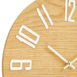 Vitus Natural Finish Wall Clock -Julian Charles 2201117 mac 01 1500x1500 1