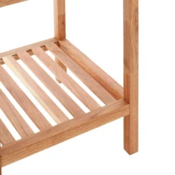 Arla Walnut 5 Tier Wood Bathroom Shelf Unit -Julian Charles 2405660 mac 02 1500 x 1500