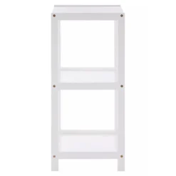 Dara 3 Tier White Rustic Bathroom Shelf -Julian Charles 2405675 02 1500 x 1500