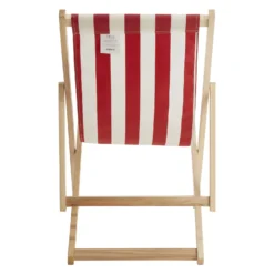 Beauport Red And White Stripe Deck Chair -Julian Charles 2450033 4
