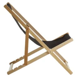 Beauport Black Deck Chair -Julian Charles 2450036 3