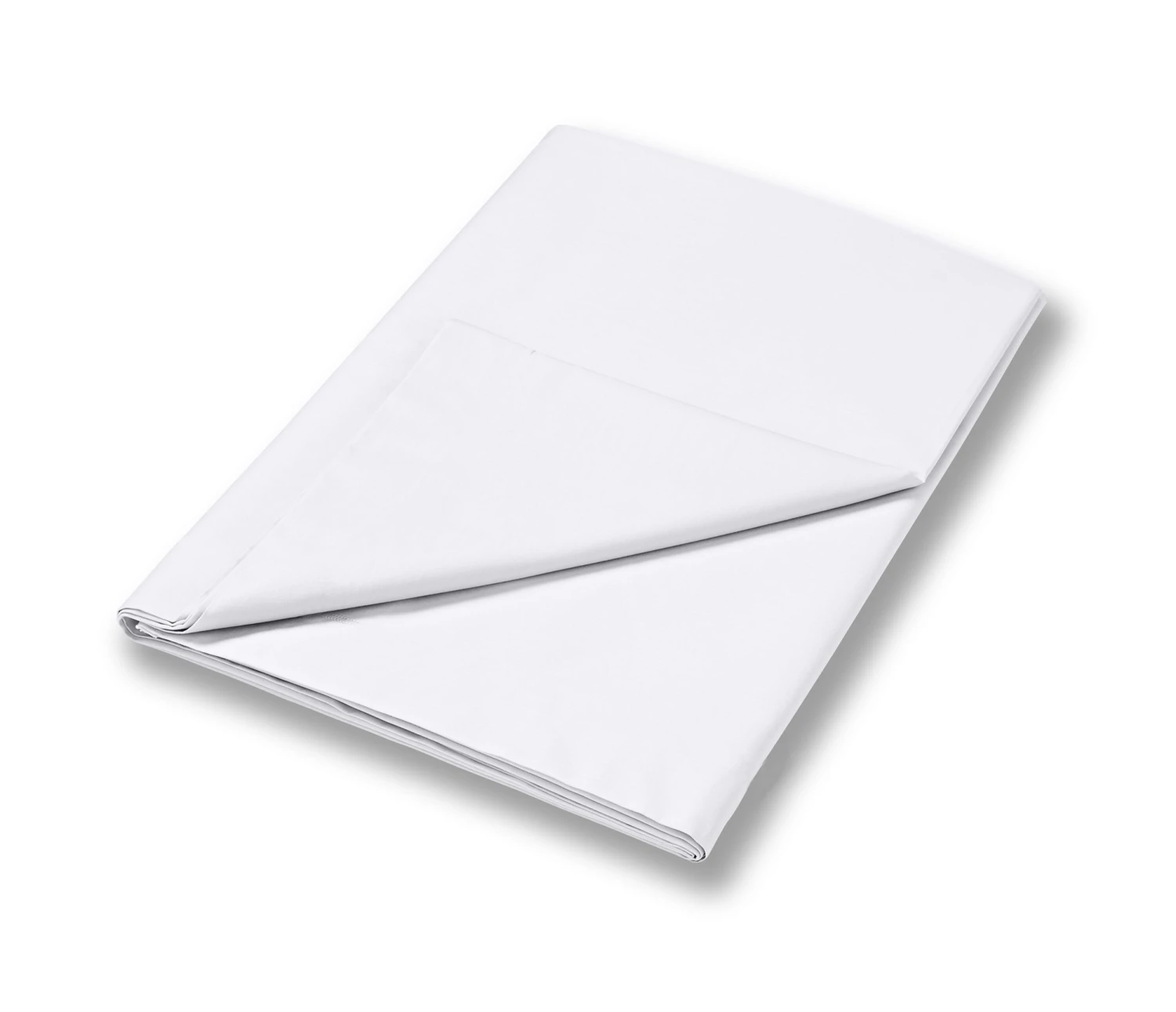 Bianca White 400TC 100% Cotton Sateen Flat Sheet 1 Bianca White 400TC 100% Cotton Sateen Flat Sheet