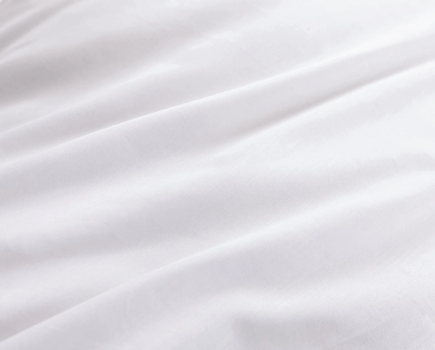 Bianca White 400TC 100% Cotton Sateen Flat Sheet 2 Bianca White 400TC 100% Cotton Sateen Flat Sheet - Image 2