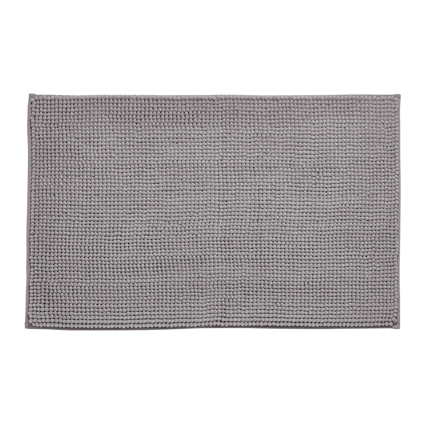 Catherine Lansfield Silver 1200Gsm Bobble Bath Mat 4 Catherine Lansfield Silver 1200Gsm Bobble Bath Mat - Image 4