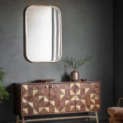 Logan Rectangle Mirror -Julian Charles 5055999238175 5