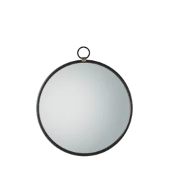 Bayswater Black Round Mirror -Julian Charles 5056315932234