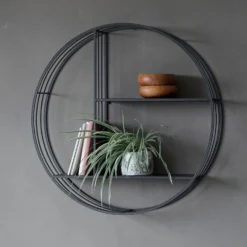 Markham Metal Round Wall Unit