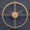 Kent Small Gold Finish Wall Clock