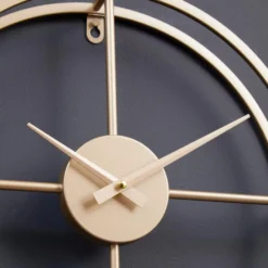 Kent Small Gold Finish Wall Clock -Julian Charles 5507110 liv 02 1500 x 1500