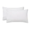 Bianca White 800TC Cotton Sateen Housewife Pillowcase Pair