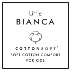 Bianca Grey Stars Kids 100% Cotton (25cm) Fitted Sheet -Julian Charles 55655 STARSFITTEDSHEETIMAGE4