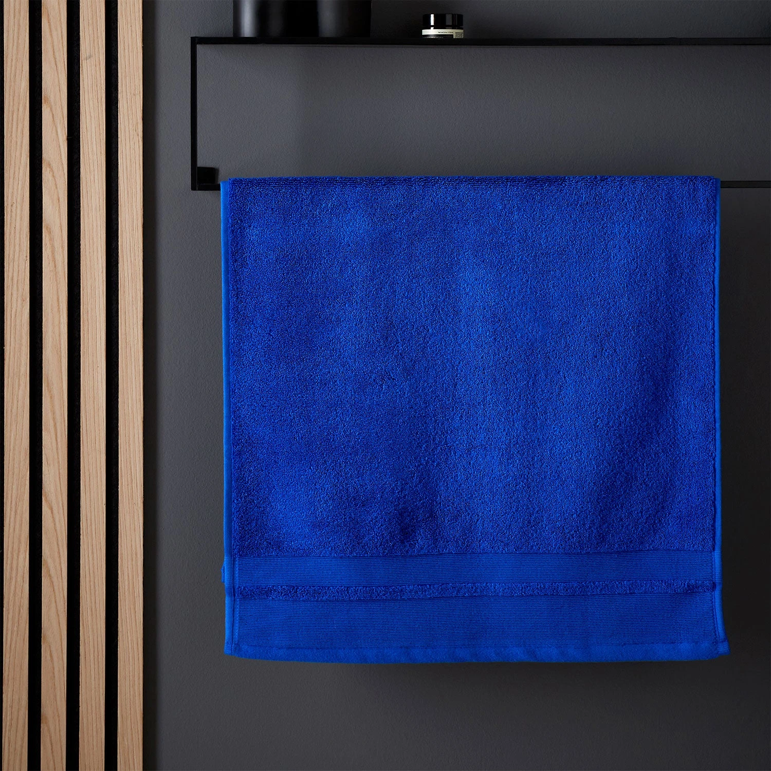 Content By Terence Conran Zero Twist Blue Cotton Modal Towels 4 Content By Terence Conran Zero Twist Blue Cotton Modal Towels - Image 4
