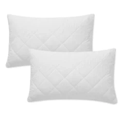 Bianca White 200TC Tencel TM Lyocell Pillow Protector Pair -Julian Charles 57123 TEMPERATURE CONTROLLING PILLOW PROTECTOR IMAGE 3