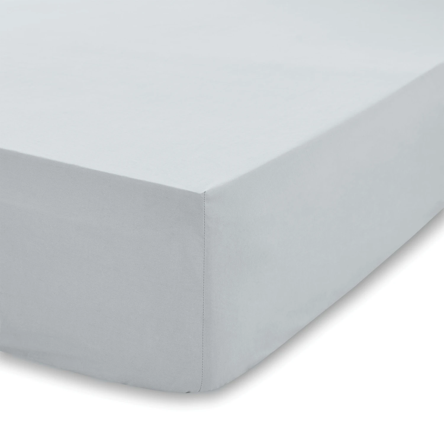 Bianca Silver 200TC Tencel TM Lyocell Deep (30cm) Fitted Sheet 2 Bianca Silver 200TC Tencel TM Lyocell Deep (30cm) Fitted Sheet - Image 2