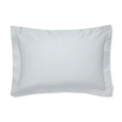 Bianca Silver 200TC Tencel TM Lyocell Oxford Pillowcase Silver -Julian Charles 57123 TENCELOXFORDPILLOWCASESILVERIMAGE3