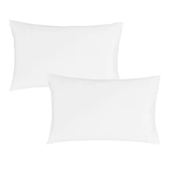 Bianca White 180 Thread Count 100% Egyptian Cotton Housewife Pillowcase Pair 8 Bianca White 180 Thread Count 100% Egyptian Cotton Housewife Pillowcase Pair -Julian Charles 57496 EGYPTIANCOTTONSTANDARDPILLOWCASEPAIRWHITEIMAGE4