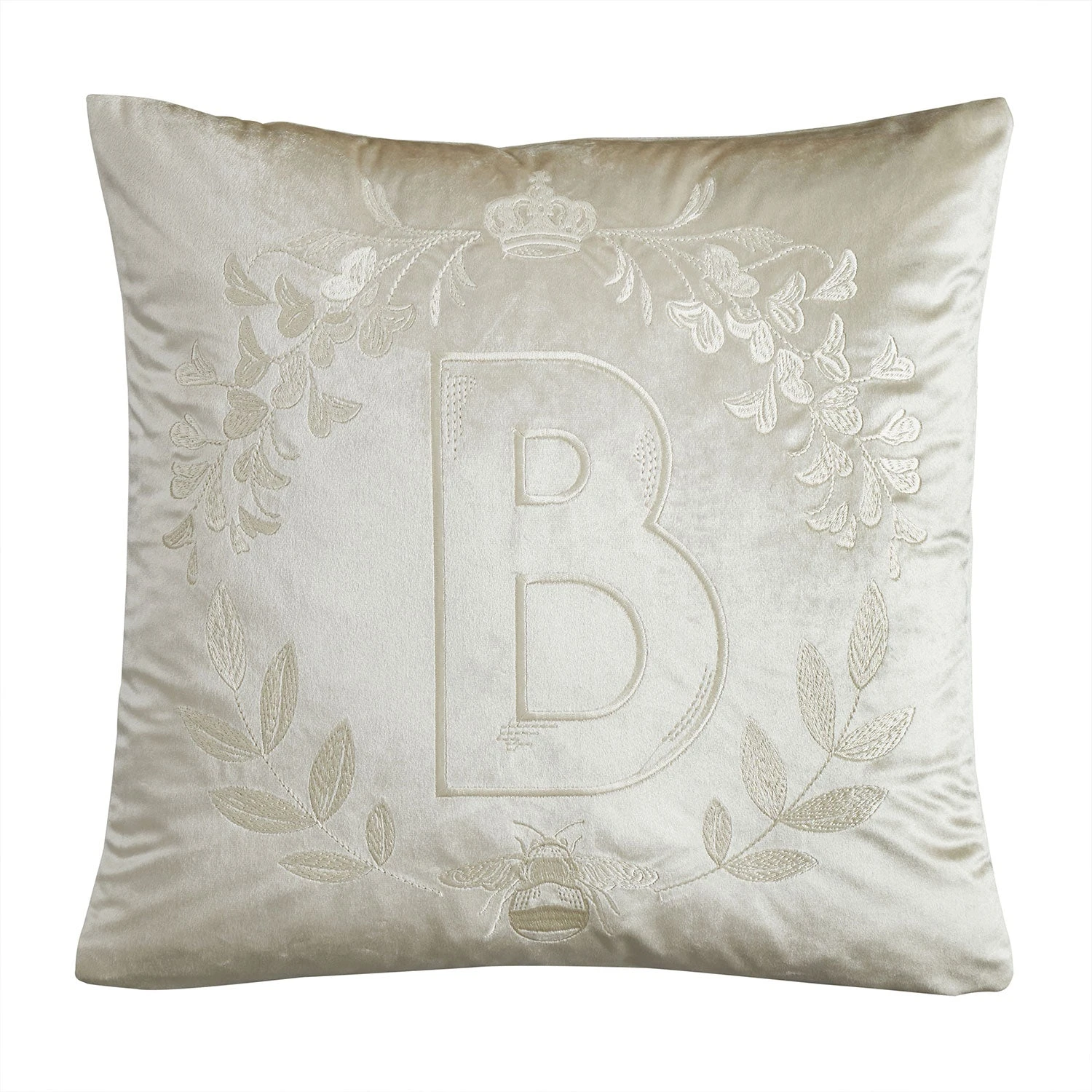 Bridgerton By Catherine Lansfield Regency Crown Natural Cushion (45cm X 45cm) 1 Bridgerton By Catherine Lansfield Regency Crown Natural Cushion (45cm X 45cm)