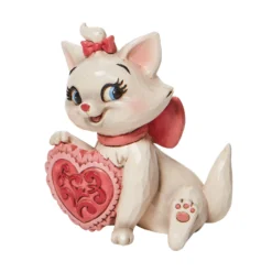 Disney Traditions Marie Heart Mini Figurine -Julian Charles 6010107 2