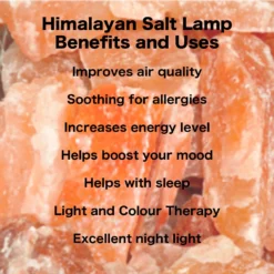 Himalayan Rock Salt Lamp (2-3kg) -Julian Charles 63066 T3