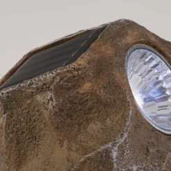 Solar Rock LED Lights - Set Of 4 -Julian Charles 701167 Zoom