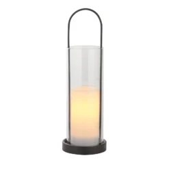 Outdoor Solar Glass Lantern