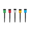 Multicolour Outdoor Solar LED Stake Lights (Set Of 5)